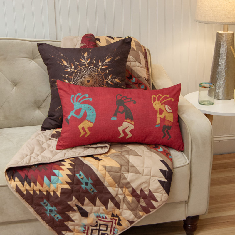 Donna Sharp Sand Dune Lightweight Quilted Throw Blanket