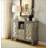 Charming Console Table With Open Compartment And Ornamental Design For Stylish Spaces