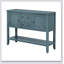 Grande console de rangement rétro avec quatre petits tiroirs Cambridge Series, parfaite pour un décor élégant et fonctionnel.-1108186363