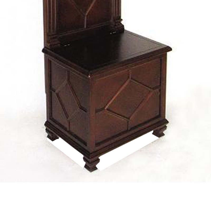 Koball Hall Tree 16'' Wide with Bench, Brown