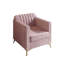 Fauteuil en velours 29,9 po Curtis