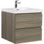Meuble-lavabo flottant avec lavabo Laoncest