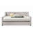 Lianna Fog Fabric Full Daybed &  Trundle