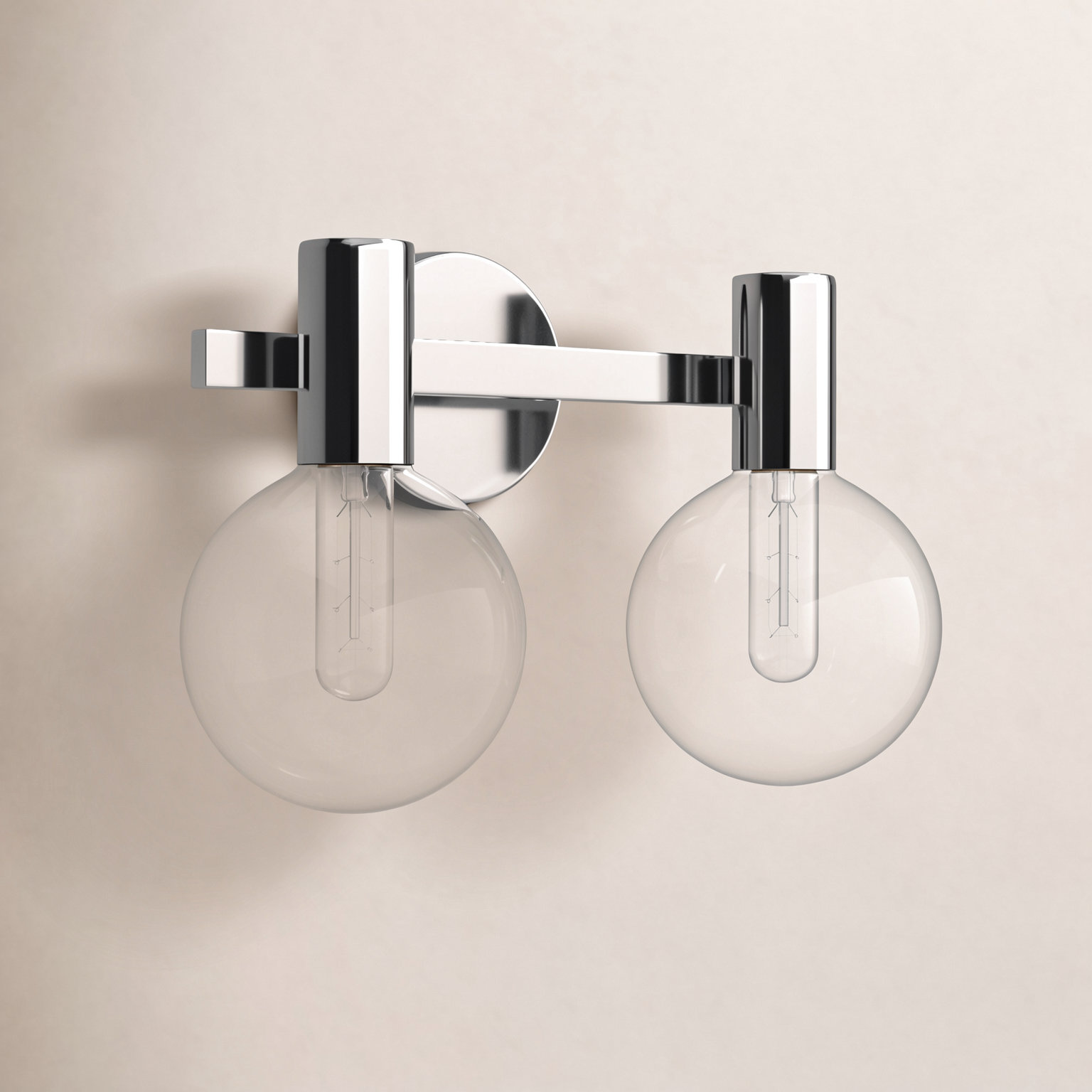 Rosina 2 - Light Vanity Light, Chrome