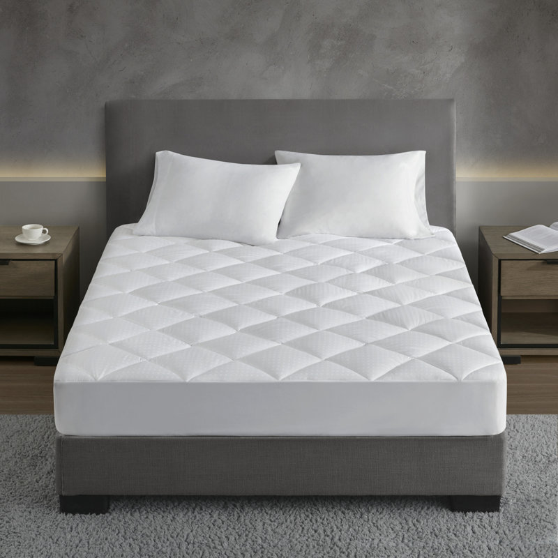 Protège-matelas imperméable blanc Signature Signature, Grand