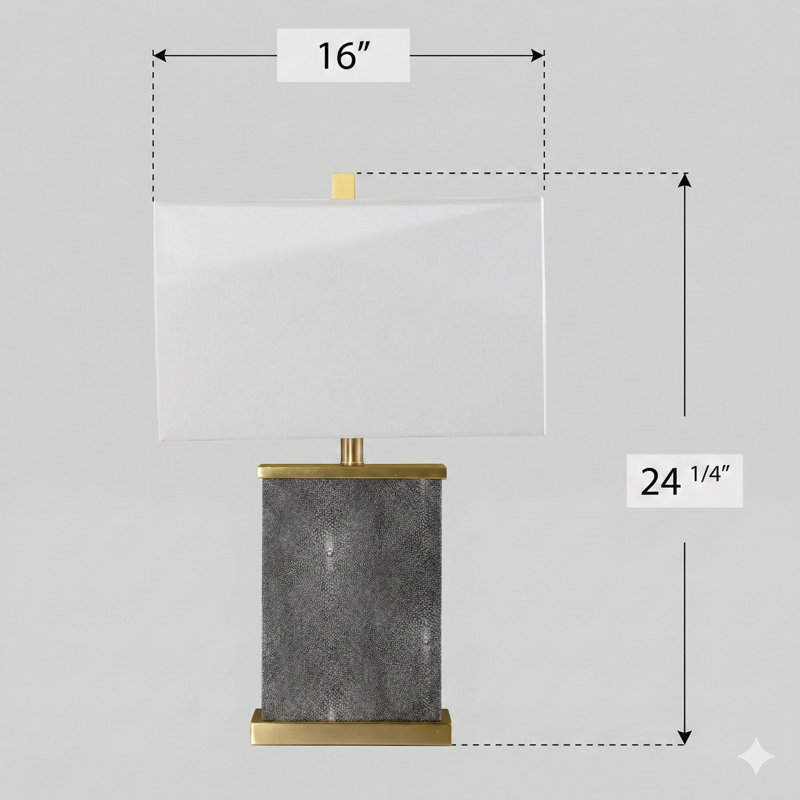 Lampe de table avec abat-jour