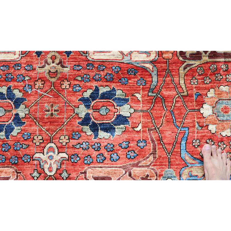 Tapis multicolore de haute qualité noué à la main