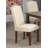 17.5'' H Linen Upholstered Dining Chair