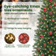  Artificial Christmas Tree with 150 LEDs Green PE and PVC-47053795-47053802