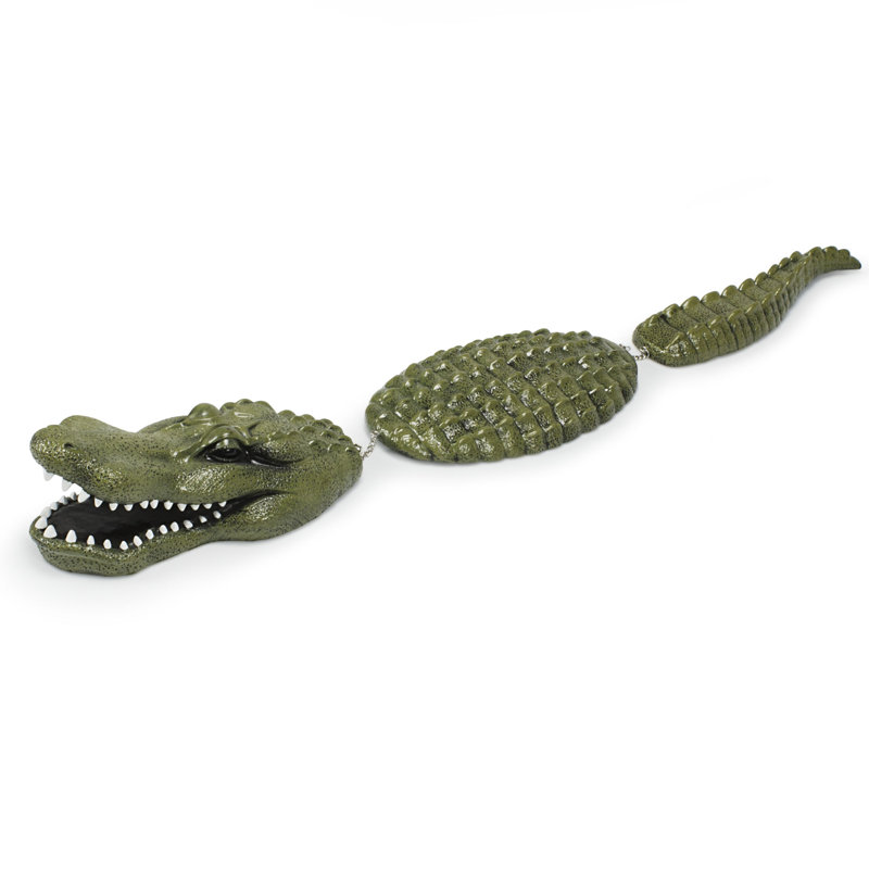 Statue d'alligator flottant 