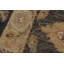 Tapis oriental brun clair / brun en laine noué à la main 2 pi x 2 pi 11 po Baccio