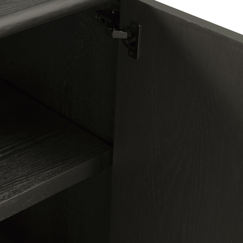 Izaha Accent Console, Dark Brown