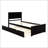 Platform Bed With Twin Size Trundle