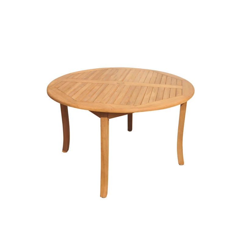 Vellore Outdoor - Piece Teak Dining Set, 52" L x 52" W x 30.5" H, 5