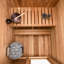 Sauna extérieur Duo - 2 personnes avec radiateur 8kw Harvia Kip