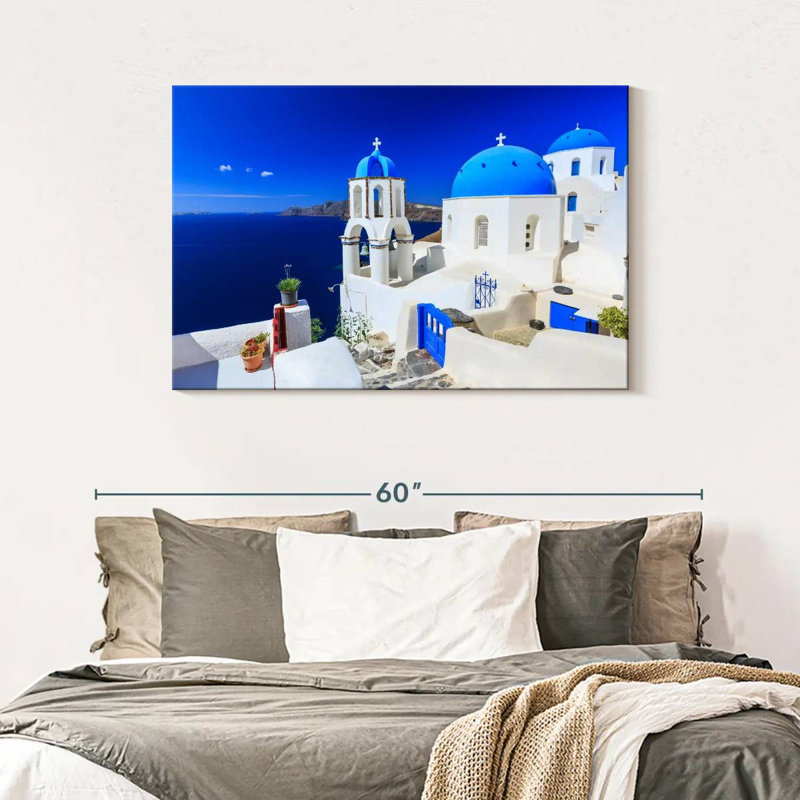 Gillard Oia Village Santorini, H 30 po x l 45 po