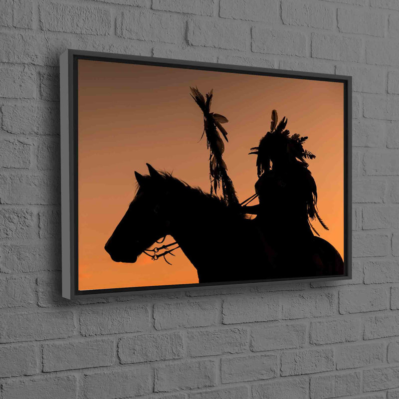 Print on Canvas, Framed Print without Mat, 50cm H x 70cm W, Black