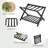 Folding Bamboo Luggage Rack-117549096
