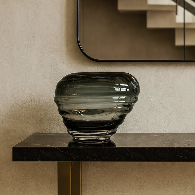Vase de table en verre Hadeya