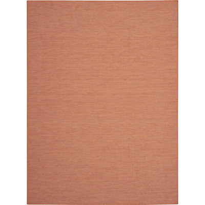 Tapis terre cuite moderne Agripina