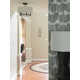 Graham Three-Light Semi-Flush Mount Ceiling Light w/ Faux Parchment Shades