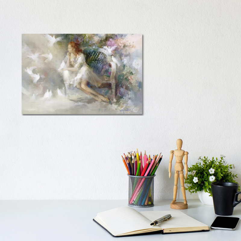 Soft Touch II by Willem Haenraets - Wrapped Canvas Print, 20.32 cm H x 30.48 cm W