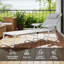 Chaise longue d'extérieur pliante, chaise de bronzage