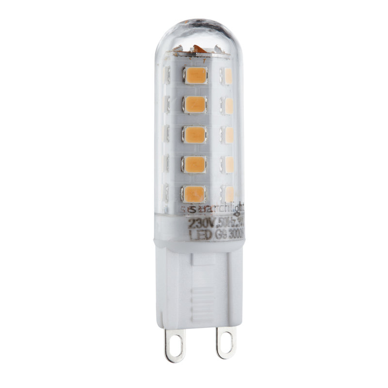 G9 Dimmable LED Capsule Light Bulb, 2700K, 3W