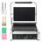 Commercial Panini Press Grill Electric Sandwich Maker Griddle Plate