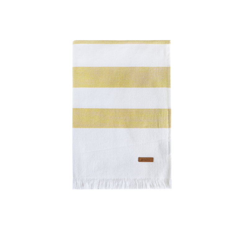Costa Nova Beach Towel, Mustard, Medium