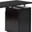 Desk with Two Drawers and Metal Frame-1255066938