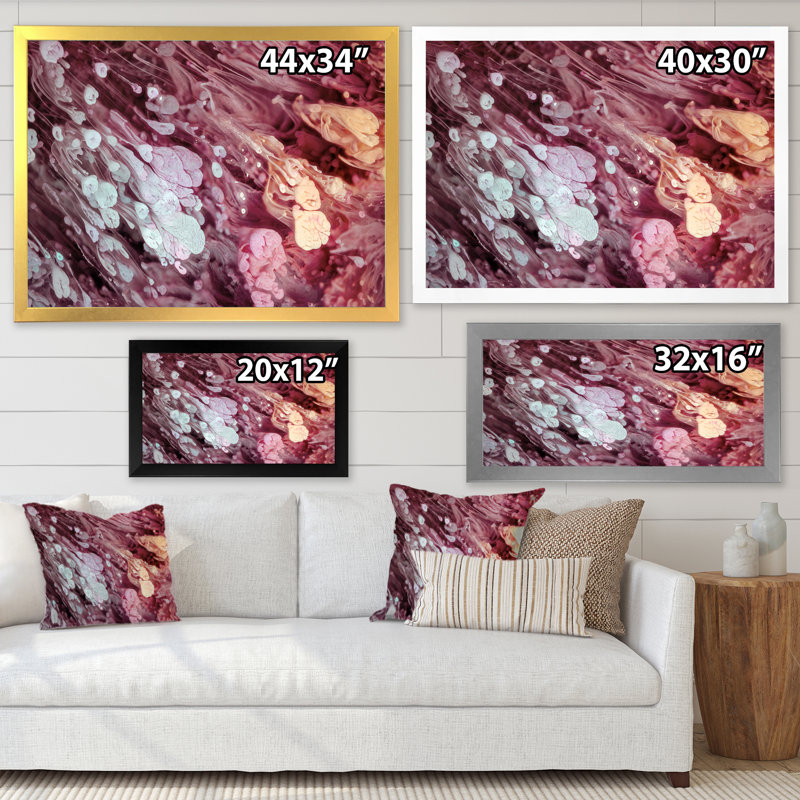 Art mural moderne sur toile Luxury Luxury, H 8 po x l 12 po, Impression dorée sur toile encadrée