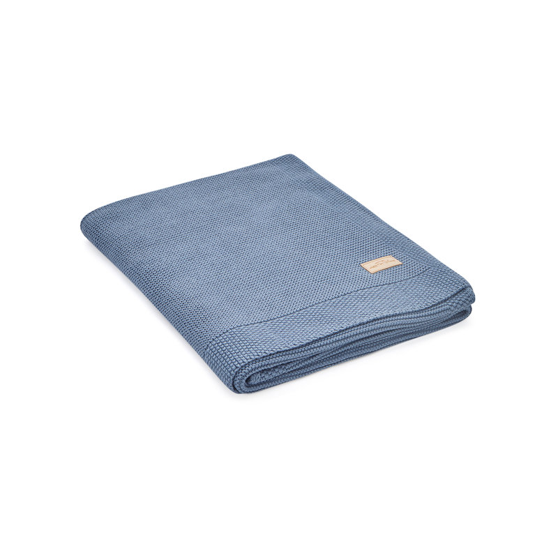 Cotton Baby Blanket, Denim