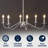 Wicklow Bohemian Farmhouse Iron LED Chandelier-803211182-803211566