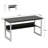 Sandita Computer Desk with Open Shelves, Office/Home Universal Storage Desk, Writing Desk Computer Desk with-1110213456