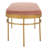 Velvet Upholstered Bench-1953024153