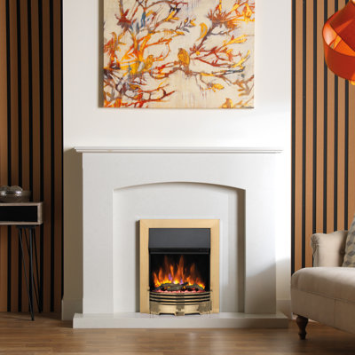 Dimplex Helmsdale Optiflame Electric Inset Fire, 52cm W
