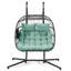 EROMMY 2 Person Swing Chair with Stand-98637108