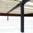 Oliver Solid Wood Platform Bed with Rattan Headboard-360424137-359415752