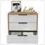 Commode 3 tiroirs Kaia, plateau supérieur-129307403