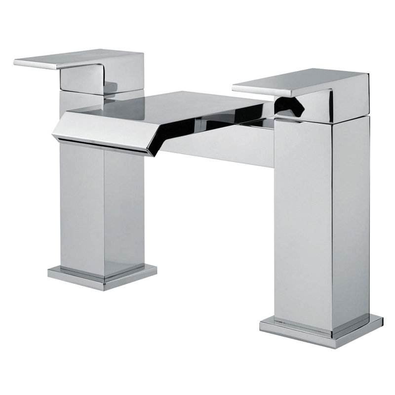 2 Handle Deck Waterfall Faucet Bath Filler