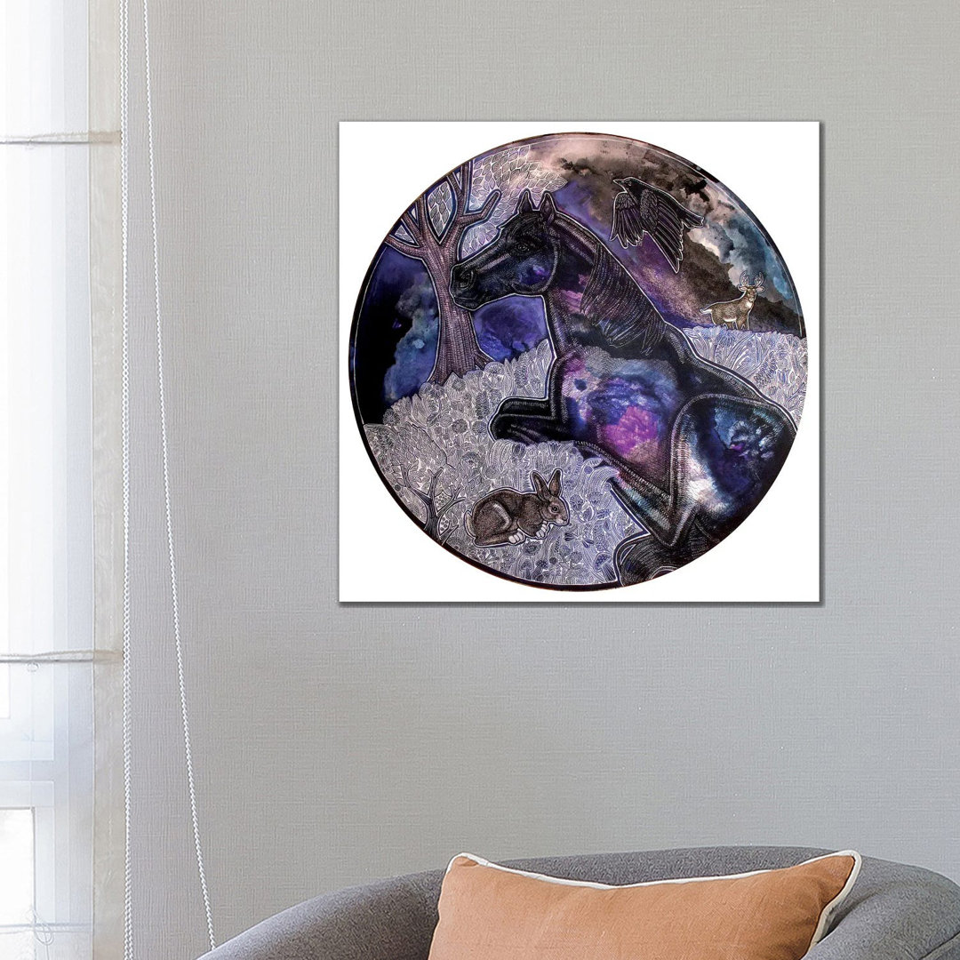 Dark Horse by Lynnette Shelley - Wrapped Canvas Art Prints