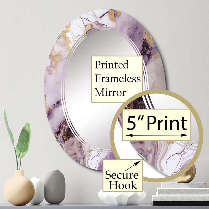Miroir mural Zyen, 30 po x 20 po