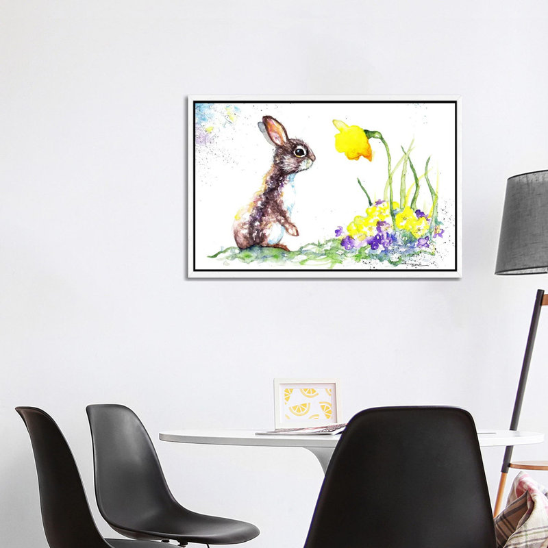Print, 101.6 cm H x 66.04 cm W, White Framed Canvas