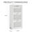 Molinar Slim 3-Drawer Shoe Cabinet
