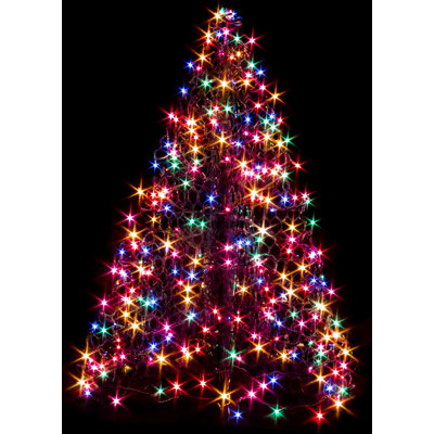Crab Pot Christmas Tree® with 240 Lighted Trees & Branches
