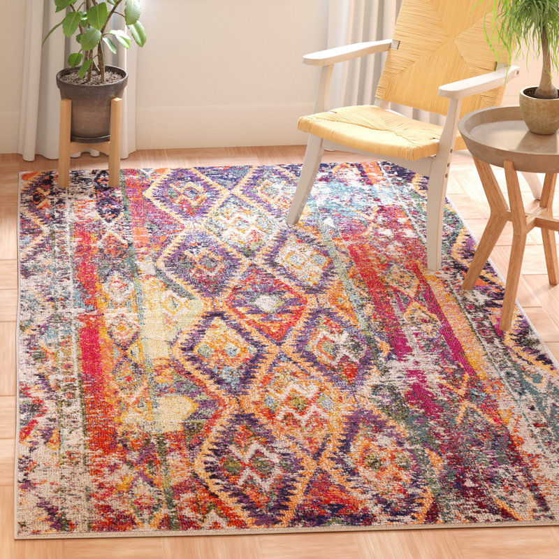 Tapis performance oriental Isabea, Rectangle 5 pi 1 po x 7 pi 7 po