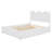 Queen 2 Drawers Bed With Trundle And Headboard-67556619