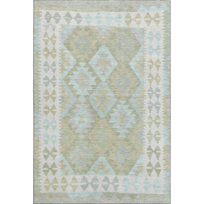 Premium Machine Washable Tara AMF1915 Tribal Rug