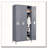 3-Door Metal Locker with Secure Locking System